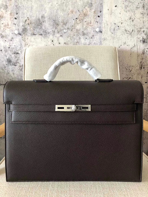 エルメス 高品質の38 cm To goレザービジネスメンズバッグ