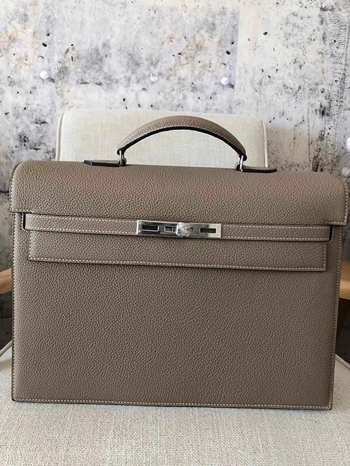 エルメス 高品質の38 cm To goレザービジネスメンズバッグ
