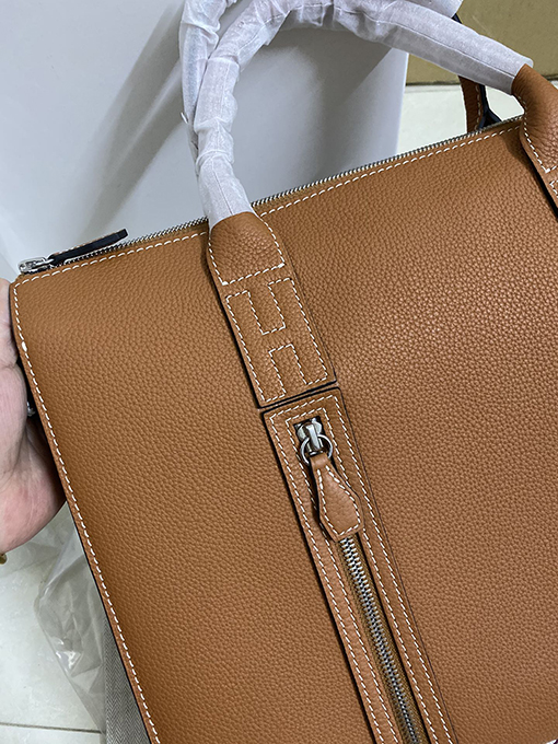 エルメス 内外フルレザー38 cm To goメンズバッグ