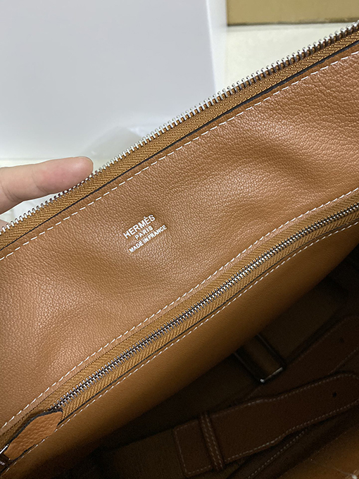エルメス 内外フルレザー38 cm To goメンズバッグ