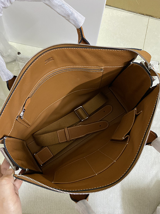 エルメス 内外フルレザー38 cm To goメンズバッグ