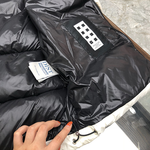 モンクレール 厚くて暖かい新しい ダウン ジャケット