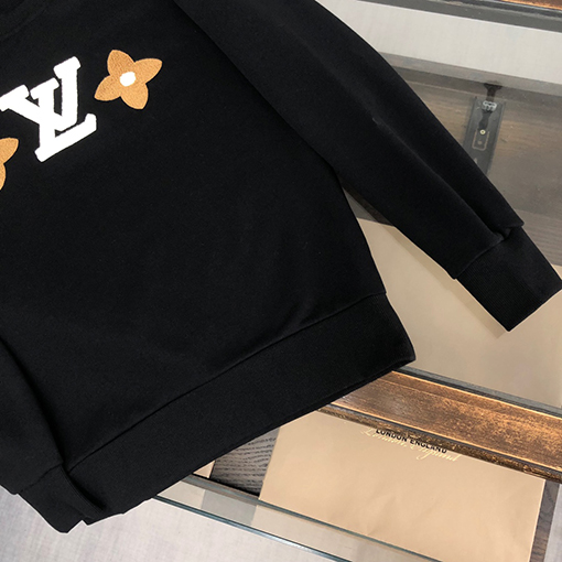 ルイヴィトン 通気性ファッションクルーネックスウェット