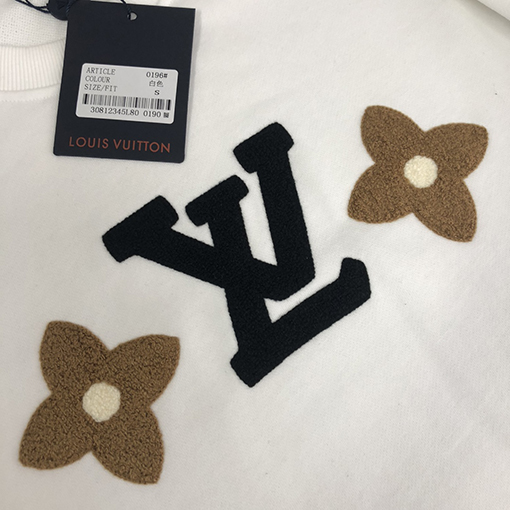 ルイヴィトン 通気性ファッションクルーネックスウェット