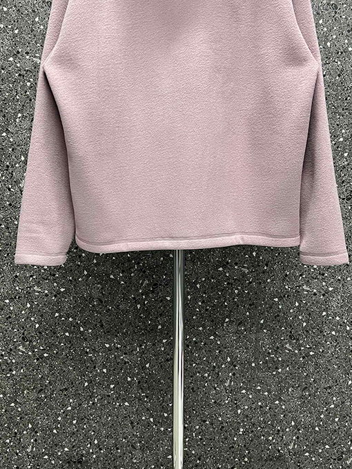 バレンシアガ  コーラ刺繍ロゴ ボアフリース  パーカー