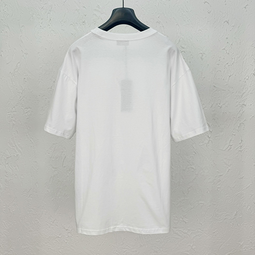 ディオール 24SS 虹文字プリント半袖Tシャツ