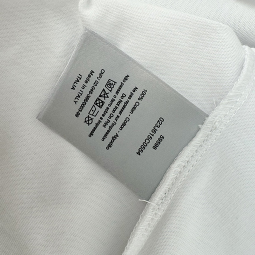 ディオール 24SS 虹文字プリント半袖Tシャツ