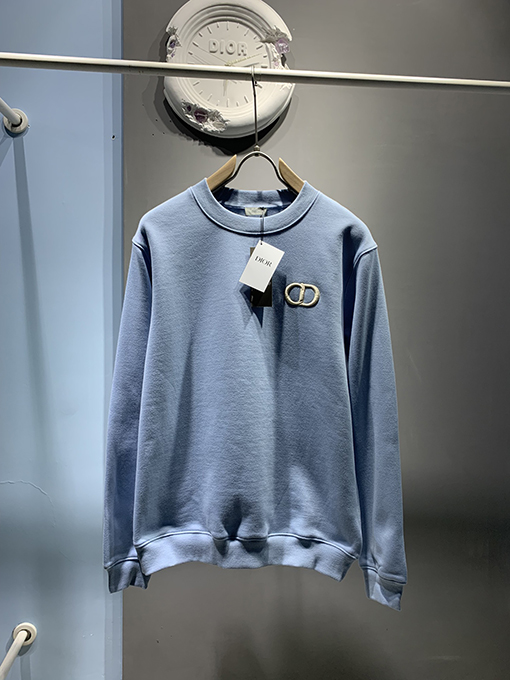 ディオール 高品質 コットンクルーネックパーカー