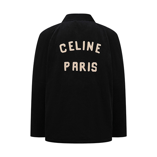  CELINE ロゴ 中綿  ジップアップ セリーヌ ジャンパー