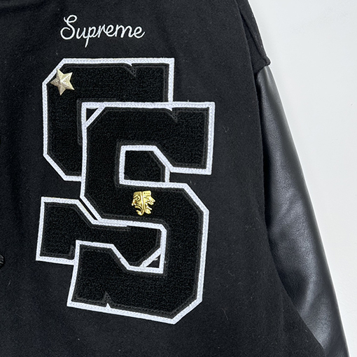 シュプリーム  TIGER VARSITY JACKETウールジャケット
