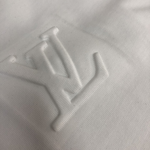 ルイヴィトン   コットンハイエンドラウンドネック半袖Tシャツ