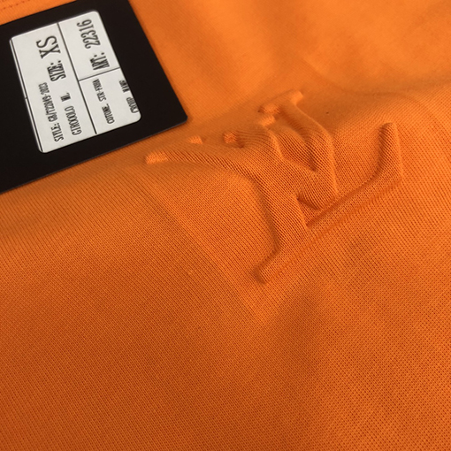 ルイヴィトン   コットンハイエンドラウンドネック半袖Tシャツ