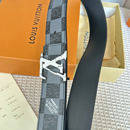 ルイヴィトン ソフトカーフレザーソール両面ベルト