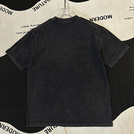 アレキサンダーワン 半袖 Tシャツ クラシック レタリング ロゴ プリント ウォッシング