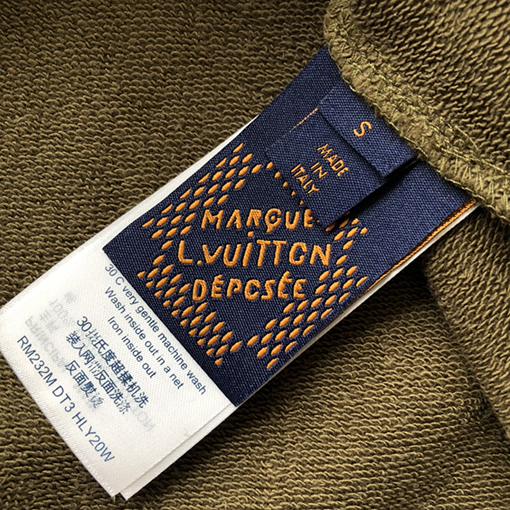 ルイヴィトンスタッド レタリング スウェットTシャツ