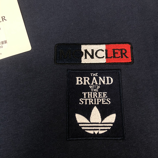 モンクレア パッチポイント 半袖 Tシャツ