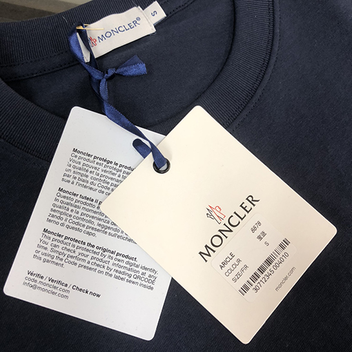 モンクレア パッチポイント 半袖 Tシャツ