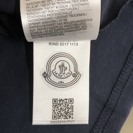 モンクレア パッチポイント 半袖 Tシャツ
