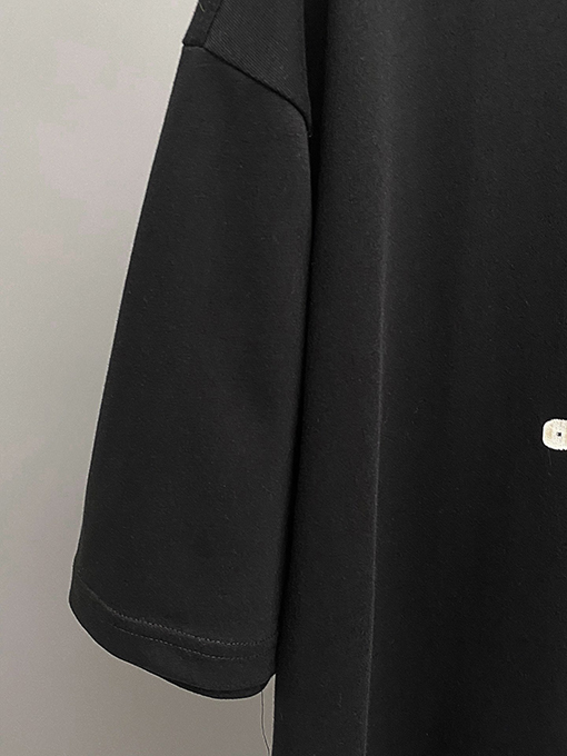 グッチ 透かし文字クルーネック半袖 Tシャツ