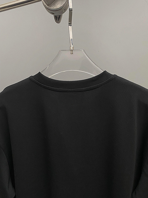 グッチ 透かし文字クルーネック半袖 Tシャツ