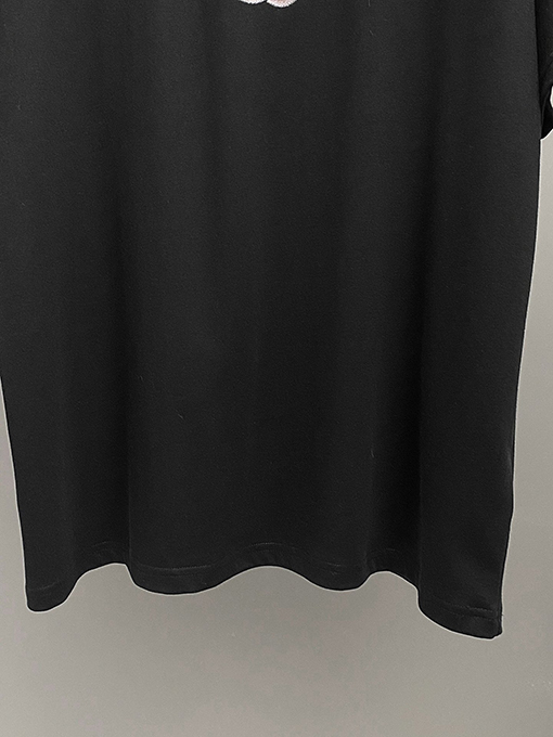 グッチ 透かし文字クルーネック半袖 Tシャツ