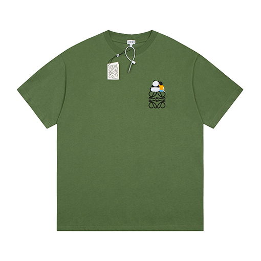 ロエベ コラボレーションシリーズパンダ半袖Tシャツ