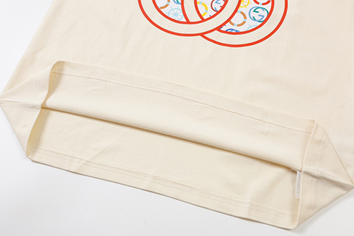 グッチ ダブルGレター半袖Tシャツ