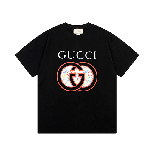 グッチ ダブルGレター半袖Tシャツ