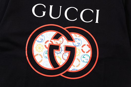 グッチ ダブルGレター半袖Tシャツ