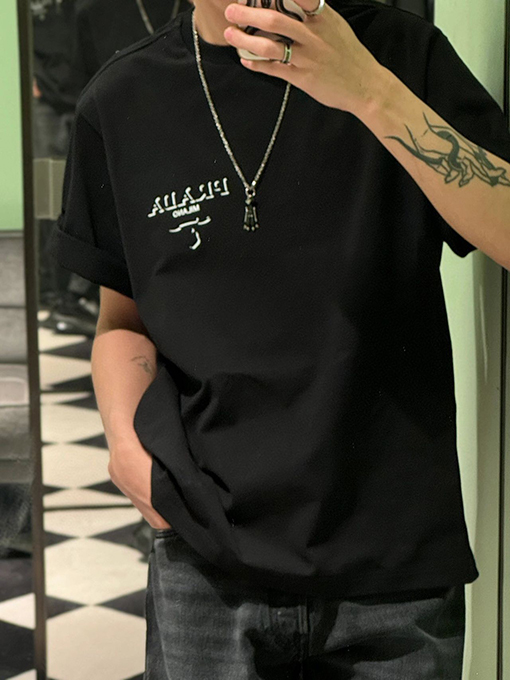 プラダ 立体 エンボッシング  半袖 Tシャツ