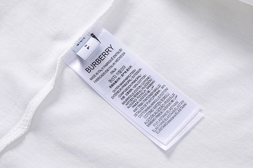 バーバリー 新しいプリントラウンドネック半袖Tシャツ