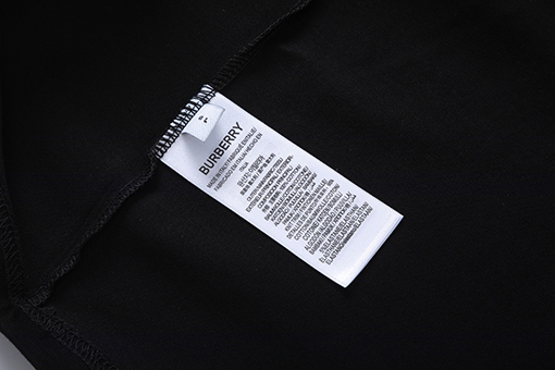 バーバリー 新しいプリントラウンドネック半袖Tシャツ
