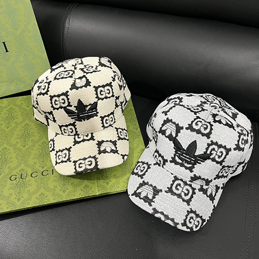 グッチ ファッションプリント帽子