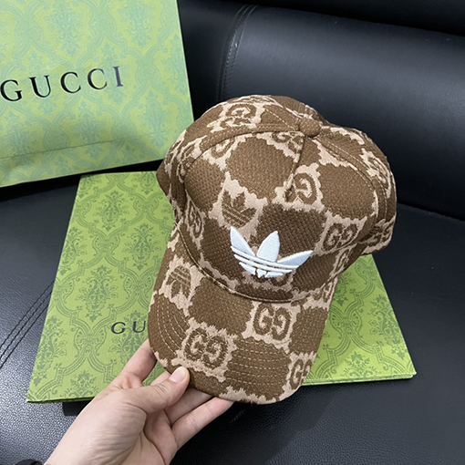 グッチ ファッションプリント帽子