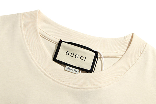 グッチ 高品質 ファッションクルーネック半袖Tシャツ