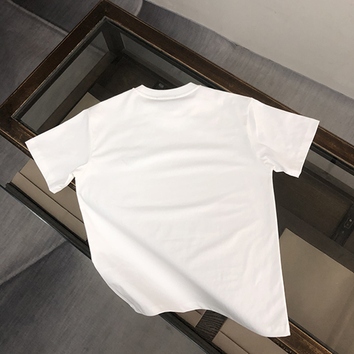 プラダ  胸の三角マークデザイン半袖Tシャツ
