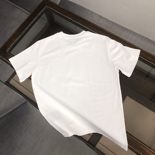 プラダ  プリント加工ロゴ半袖Tシャツ