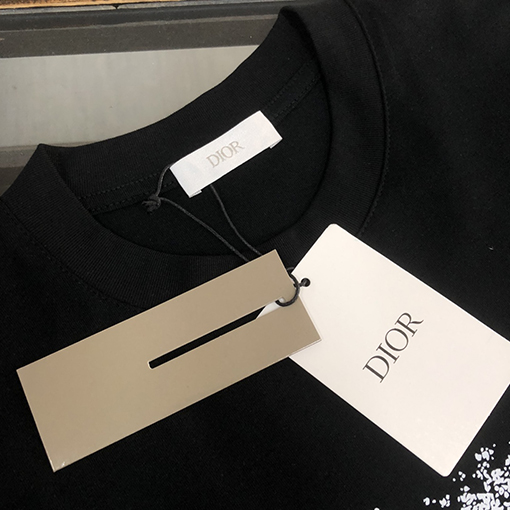 ディオール   プリント ロゴ半袖Tシャツ