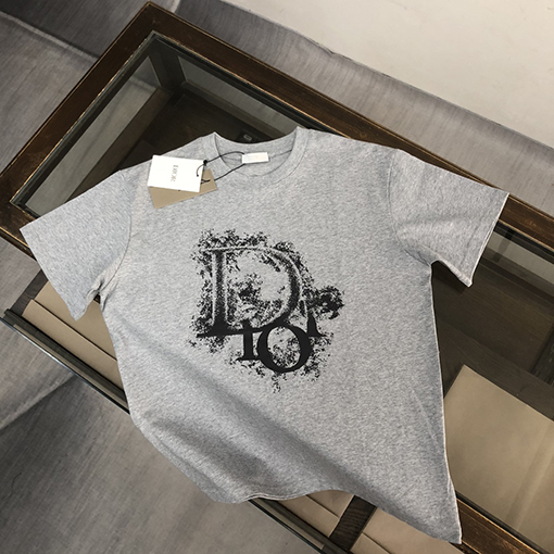 ディオール   プリント ロゴ半袖Tシャツ