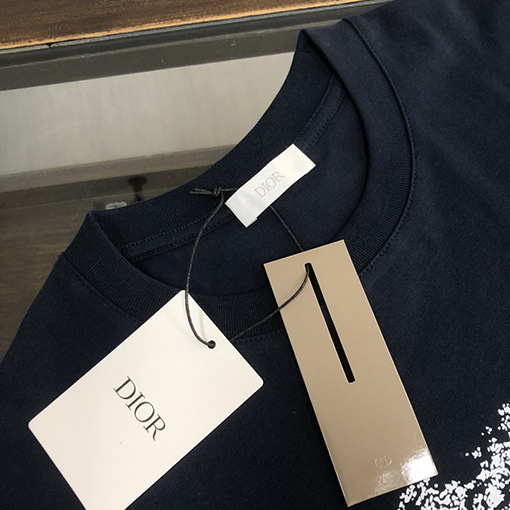 ディオール   プリント ロゴ半袖Tシャツ