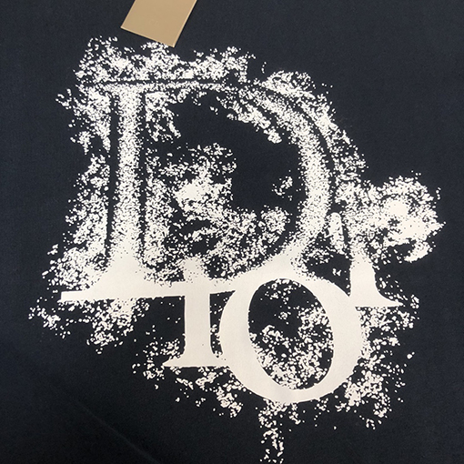 ディオール   プリント ロゴ半袖Tシャツ