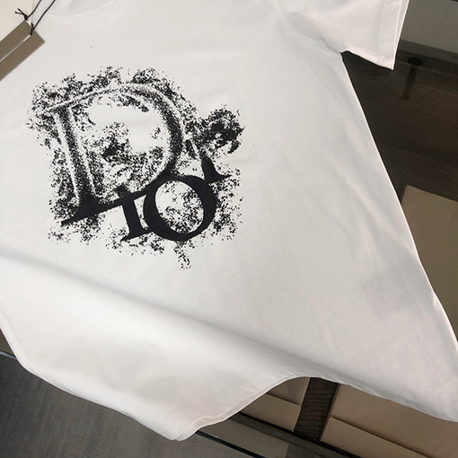 ディオール   プリント ロゴ半袖Tシャツ