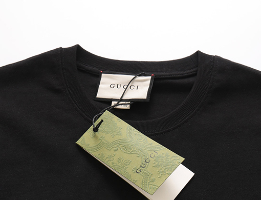 グッチ  楽しい漫画チェリープリントパターン半袖Tシャツ