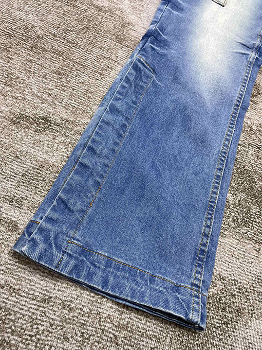 アミリ ストレートシャンブレーデニムパンツ