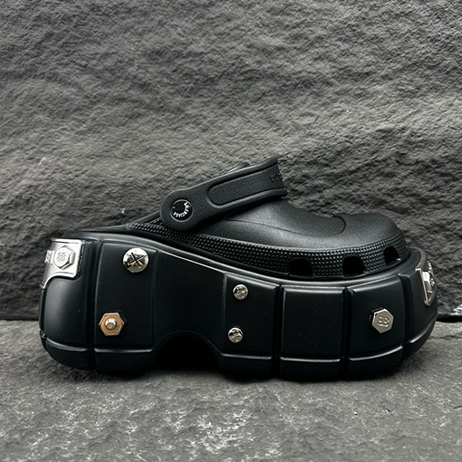 バレンシアガコピー Balenciaga x Crocs  ハードクロックスミュラースリッパサンダル