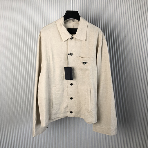 プラダコピー  新しいチャンブレジャケットシャツジャケット