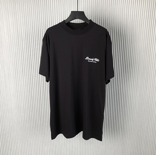 バレンシアガ  半袖Tシャツ　スーパーコピーBevery Hills 刺繡Bevery Hills 