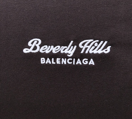 バレンシアガ  半袖Tシャツ　スーパーコピーBevery Hills 刺繡Bevery Hills 