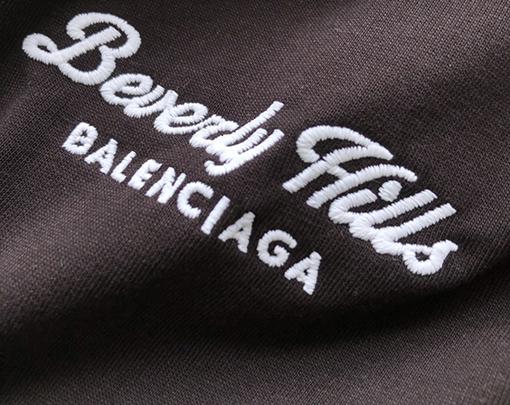 バレンシアガ  半袖Tシャツ　スーパーコピーBevery Hills 刺繡Bevery Hills 