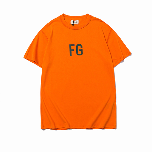 フィアオブゴッド  第6シーズン幻彩F Gプリント丸半袖Tシャツ